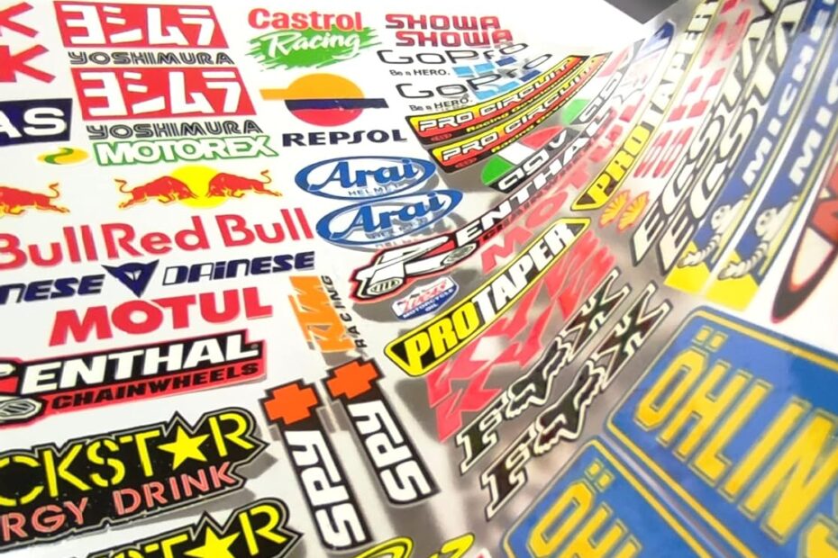 Racing Decal Sticker, FENGCHUANG-Pegatinas Moto Patrocinadores, Sponsor  Motocross Enduro ATV, Pegatinas Marcas